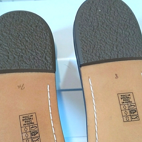 Beautiful pair of Granada Leather Slide Sandals in DK Bourbon by Sam Edelman NWT - Picture 6 of 8